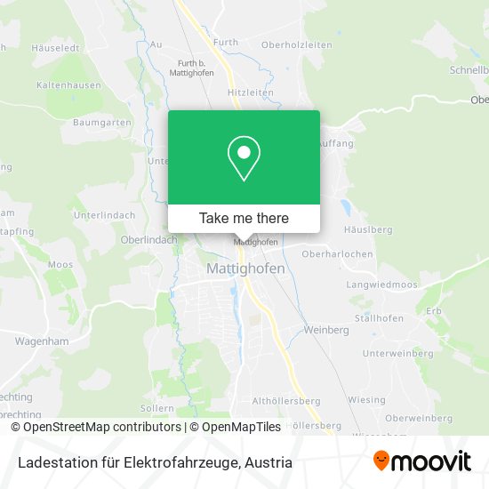 Ladestation für Elektrofahrzeuge map