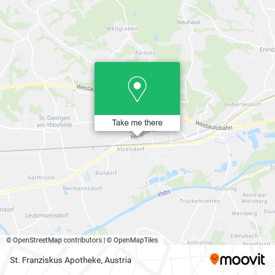 St. Franziskus Apotheke map