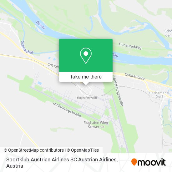 Sportklub Austrian Airlines SC Austrian Airlines map