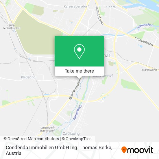 Condenda Immobilien GmbH Ing. Thomas Berka map