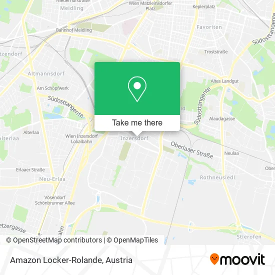 Amazon Locker-Rolande map