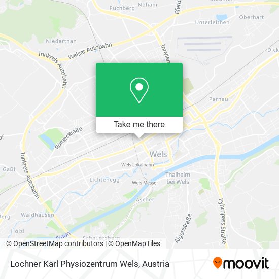 Lochner Karl Physiozentrum Wels map