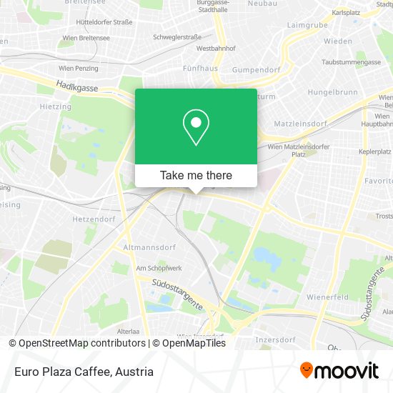 Euro Plaza Caffee map