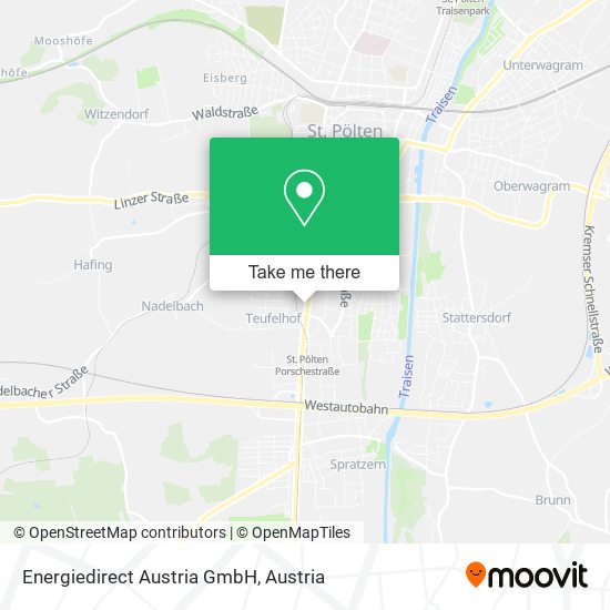 Energiedirect Austria GmbH map