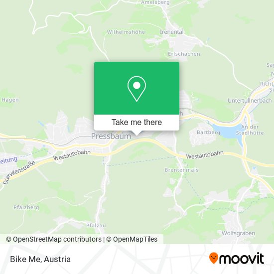 Bike Me map