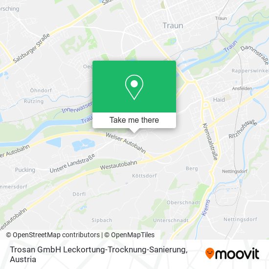 Trosan GmbH Leckortung-Trocknung-Sanierung map