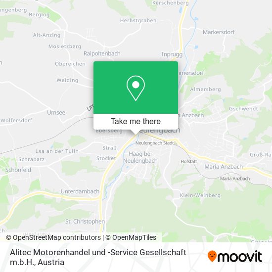 Alitec Motorenhandel und -Service Gesellschaft m.b.H. map