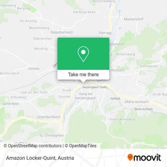 Amazon Locker-Quint map