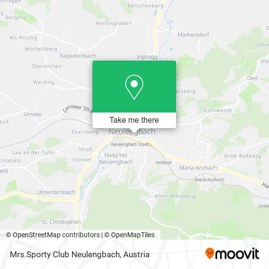 Mrs.Sporty Club Neulengbach map