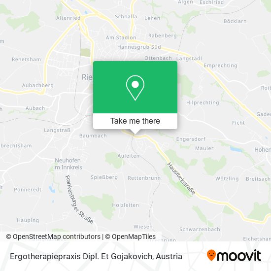 Ergotherapiepraxis Dipl. Et Gojakovich map