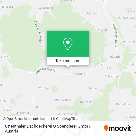 Uttenthaler Dachdeckerei U Spenglerei GmbH map