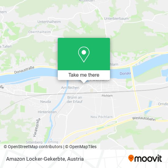 Amazon Locker-Gekerbte map