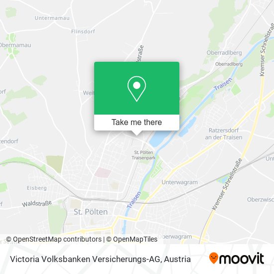 Victoria Volksbanken Versicherungs-AG map