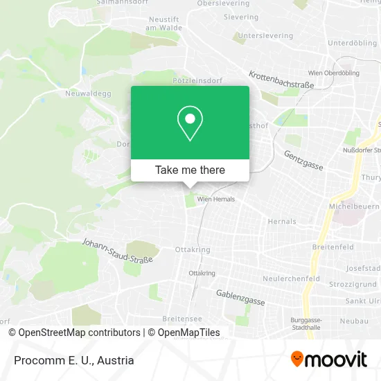 Procomm E. U. map