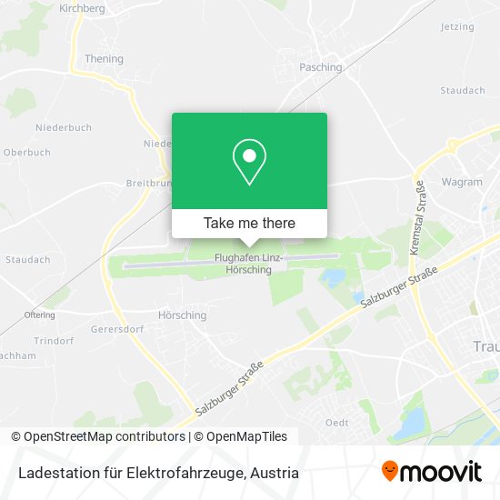 Ladestation für Elektrofahrzeuge map