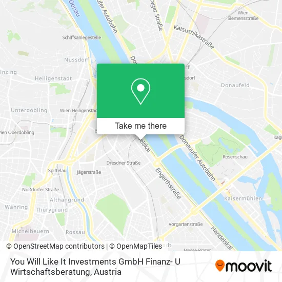 You Will Like It Investments GmbH Finanz- U Wirtschaftsberatung map