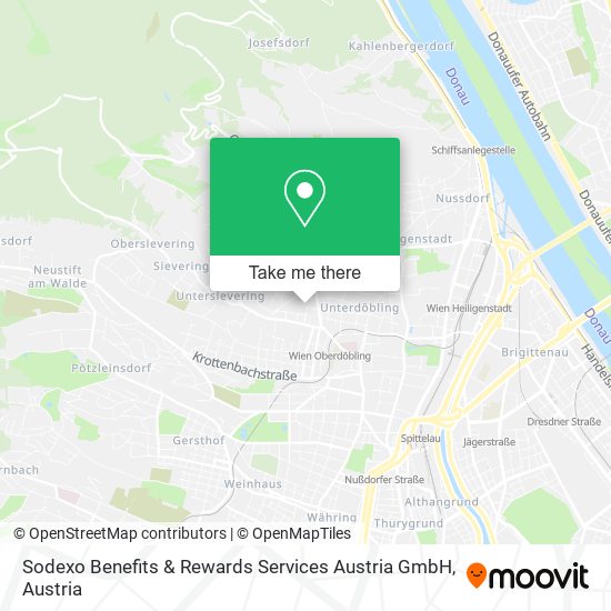 Sodexo Benefits & Rewards Services Austria GmbH map