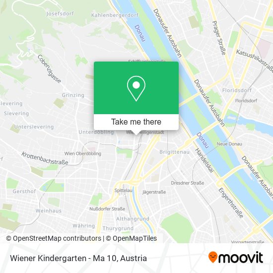 Wiener Kindergarten - Ma 10 map
