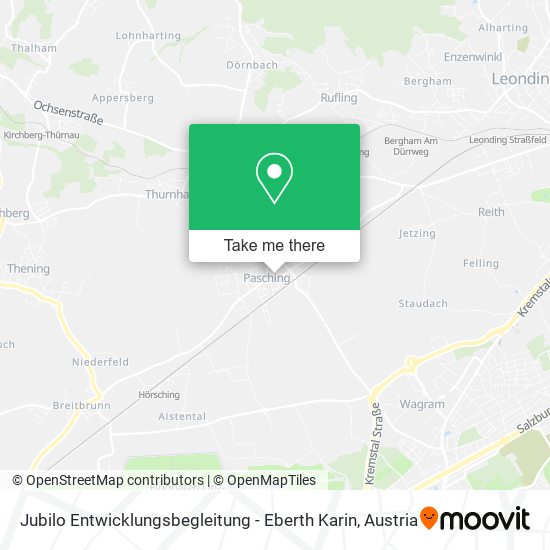 Jubilo Entwicklungsbegleitung - Eberth Karin map