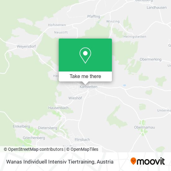 Wanas Individuell Intensiv Tiertraining map