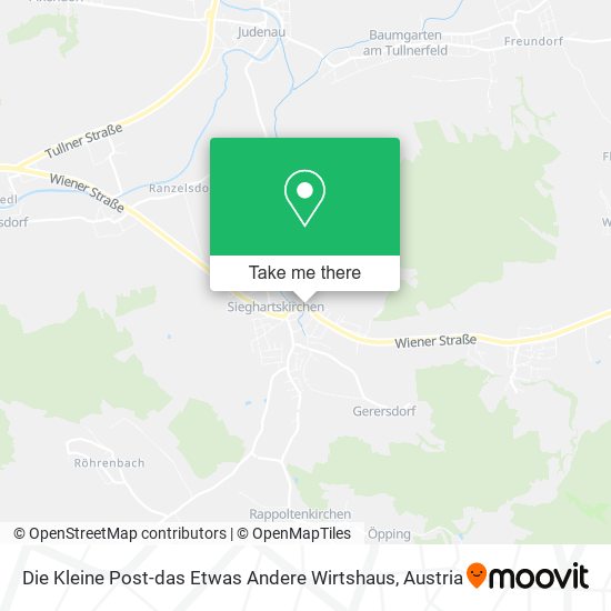 Die Kleine Post-das Etwas Andere Wirtshaus map