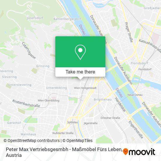 Peter Max Vertriebsgesmbh - Maßmöbel Fürs Leben map