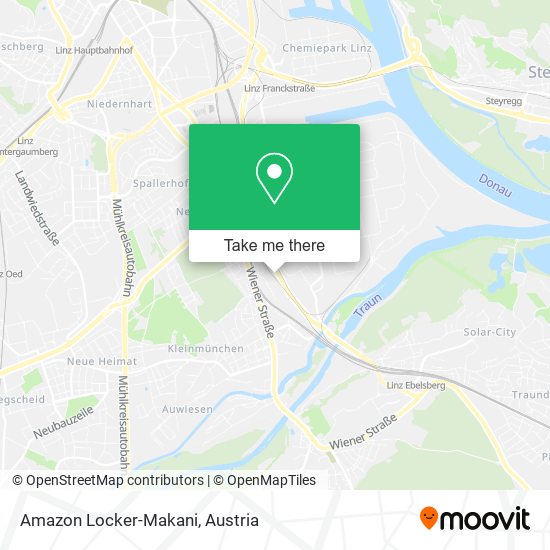 Amazon Locker-Makani map