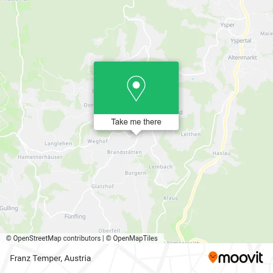 Franz Temper map