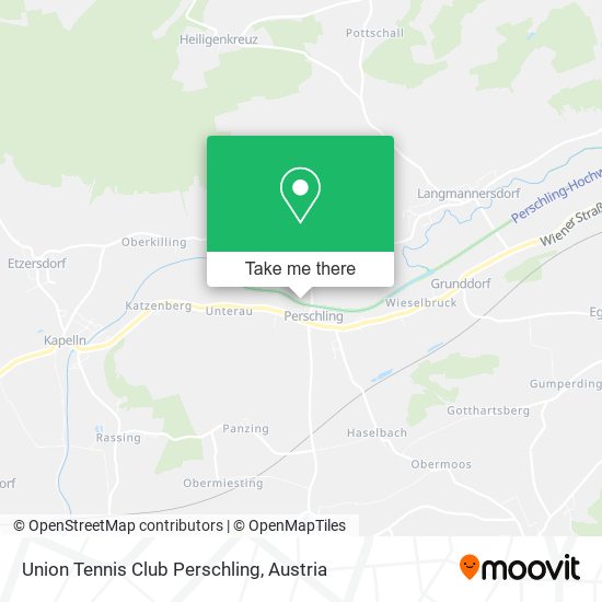 Union Tennis Club Perschling map