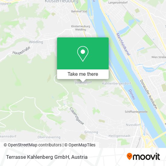 Terrasse Kahlenberg GmbH map