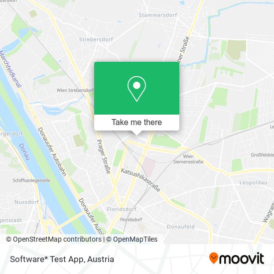 Software* Test App map
