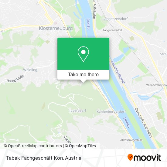 Tabak Fachgeschãft Kon map