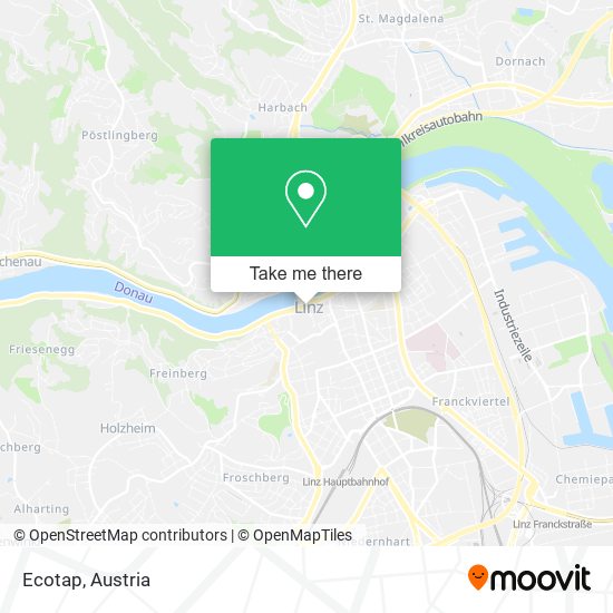 Ecotap map