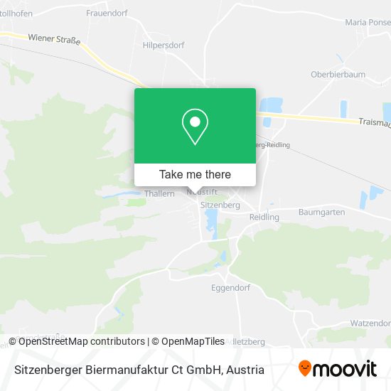 Sitzenberger Biermanufaktur Ct GmbH map