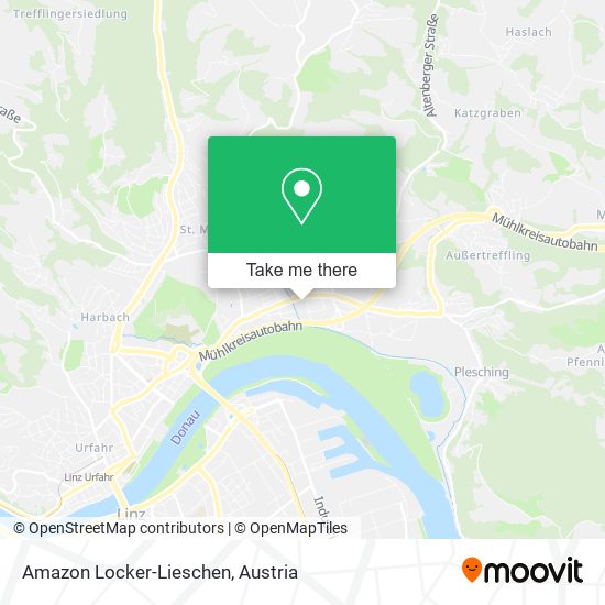 Amazon Locker-Lieschen map