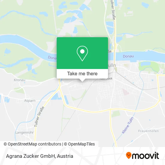 Agrana Zucker GmbH map