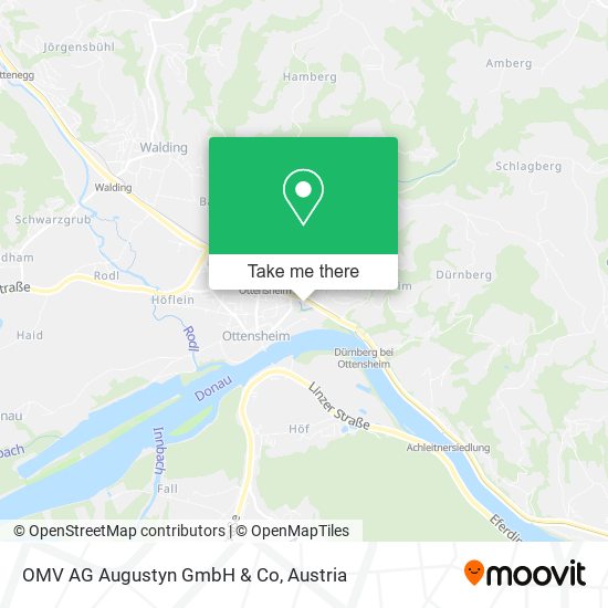 OMV AG Augustyn GmbH & Co map