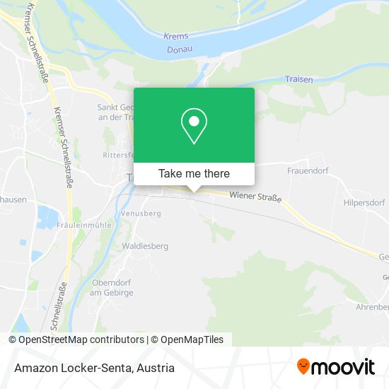 Amazon Locker-Senta map