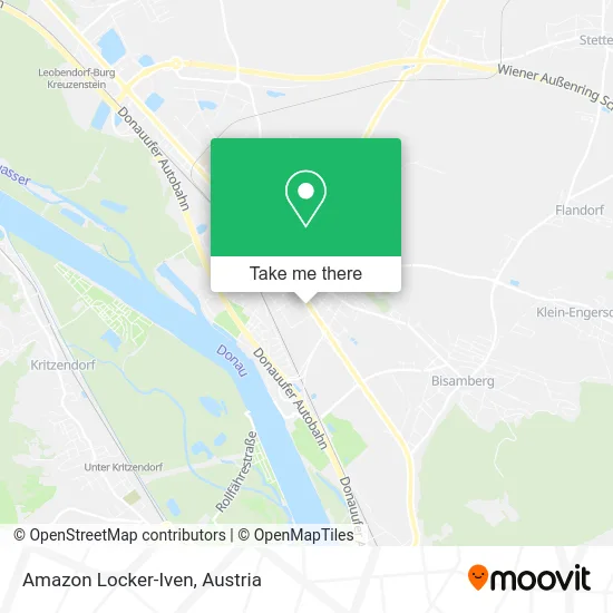 Amazon Locker-Iven map
