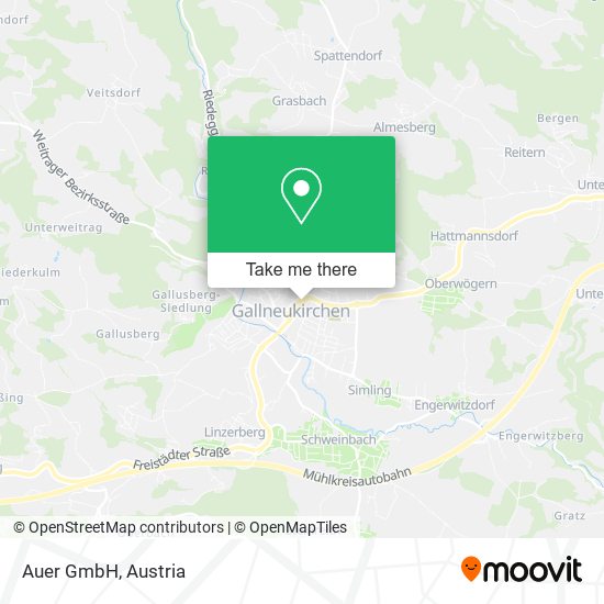 Auer GmbH map