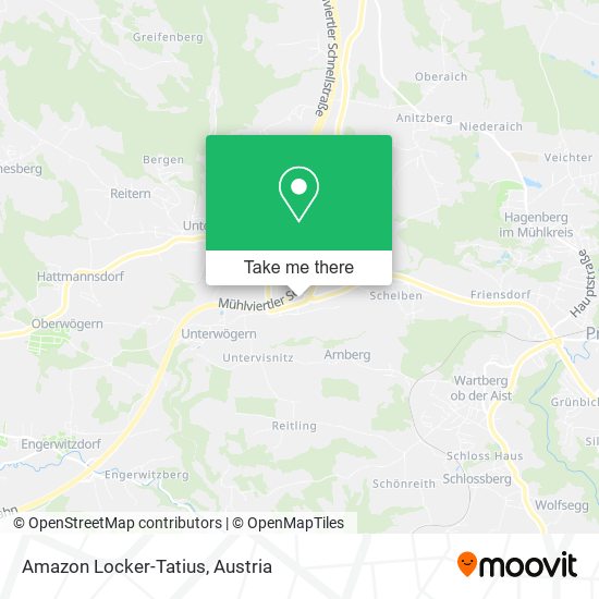 Amazon Locker-Tatius map