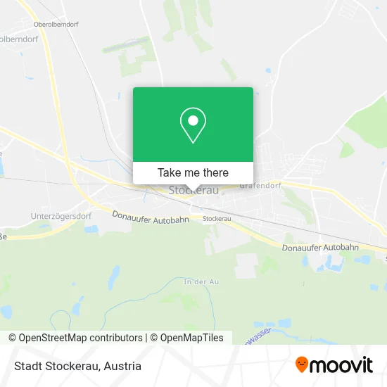Stadt Stockerau map