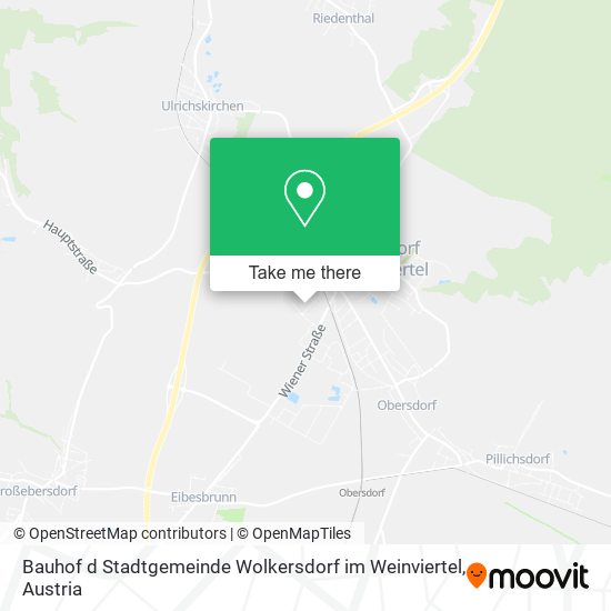 Bauhof d Stadtgemeinde Wolkersdorf im Weinviertel map