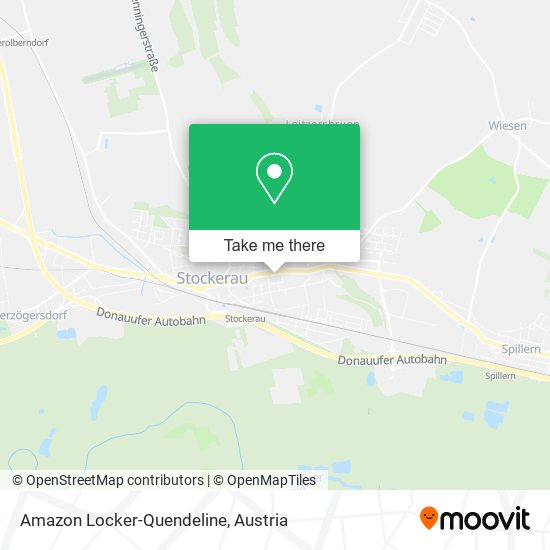 Amazon Locker-Quendeline map