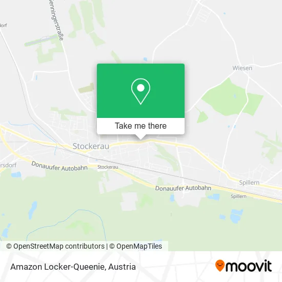 Amazon Locker-Queenie map