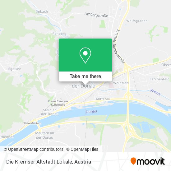 Die Kremser Altstadt Lokale map