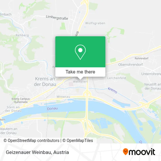 Geizenauer Weinbau map