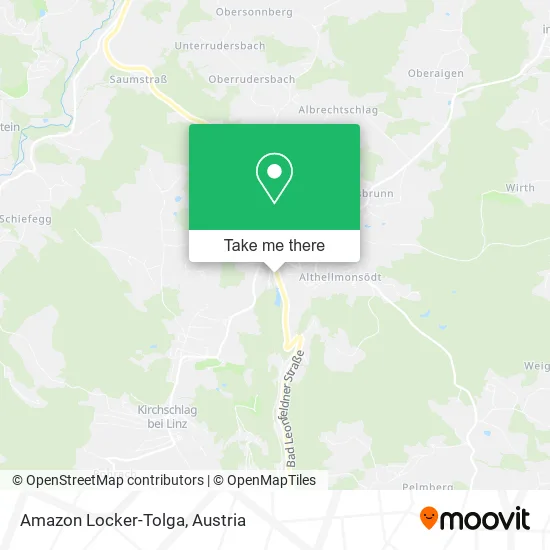 Amazon Locker-Tolga map