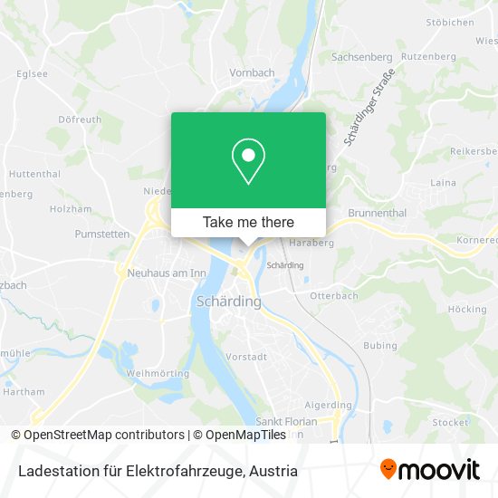 Ladestation für Elektrofahrzeuge map