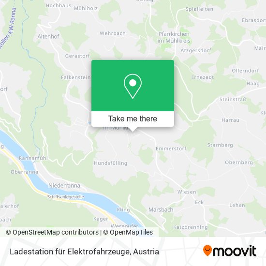 Ladestation für Elektrofahrzeuge map